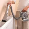 Black & Decker PD1820L-QW Flexi ručný vysávač, chrómový