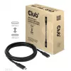 USB Gen1 Type-C predlžovací kábel CLUB3D CAC-1531, 1 m, USB-C konektor samec na 2× USB-C konektor samica, 5 Gbps, 60 W PD, 4K@60Hz