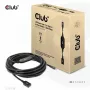Club 3D CAC-1538 aktívny kábel USB-C na USB-A, USB 3.2 Gen1 5 Gbps, samec/samica, 10 m, čierny