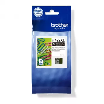 Brother LC422XLBK atramentová kazeta 1 ks originálna vysoká (XL) výdrž čierna