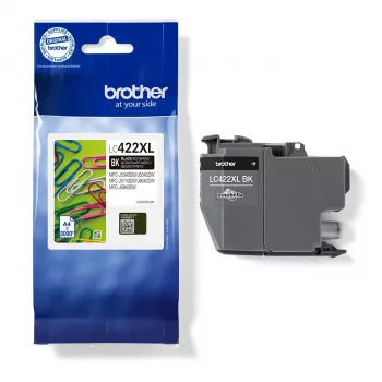 Brother LC422XLBK atramentová kazeta 1 ks originálna vysoká (XL) výdrž čierna