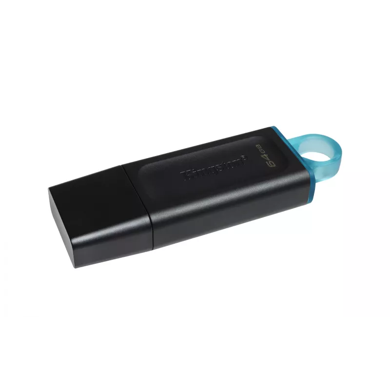 Kingston DataTraveler Exodia USB kľúč 3.2 Gen 1 64 GB, 2 ks, čierny/tyrkysový