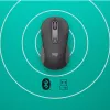 LOGITECH Signature M650 L bezdrôtová myš – pre veľké ruky – pre pravákov – grafitová