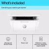 Multifunkčná laserová tlačiareň HP LaserJet MFP M140w — mono, 20 str./min, 600×600 DPI, A4, Wi‑Fi, Ethernet, biela