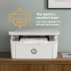 Multifunkčná laserová tlačiareň HP LaserJet MFP M140w — mono, 20 str./min, 600×600 DPI, A4, Wi‑Fi, Ethernet, biela