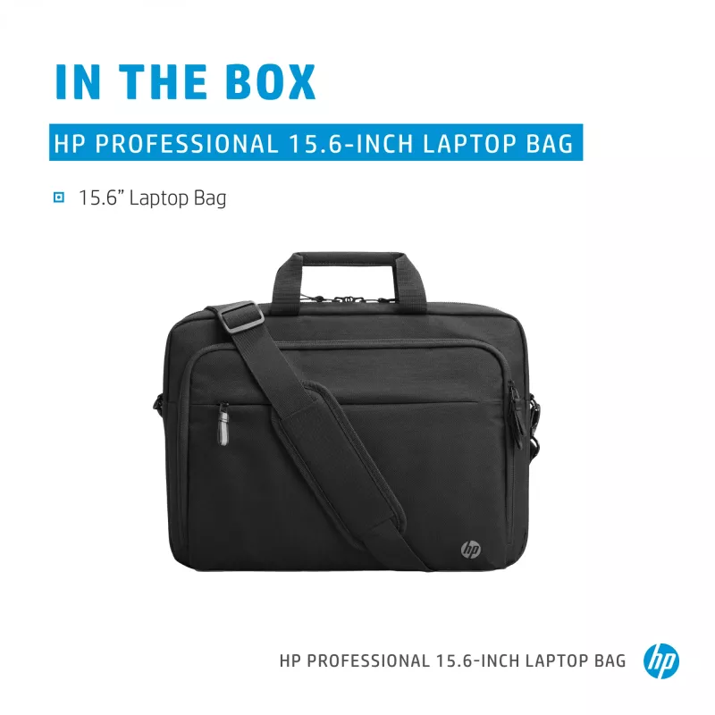 Taška na notebook HP Professional 15,6 palca aktovka jednofarebná