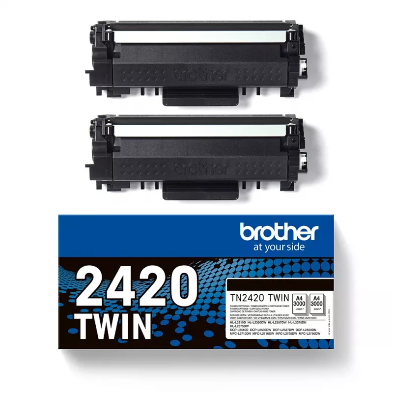Toner Brother TN2420 TWIN-Pack 3000 strán čierny
