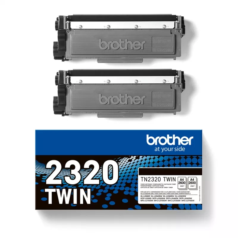 Tonerkazeta Brother TN-2320TWIN 2600 strán čierna