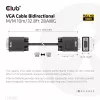 Club 3D CAC-1710 VGA kábel HD-15 samec/samec, obojsmerný, 10 m, 1080p, čierny