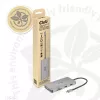 CLUB3D USB Gen1 Type-C 9-in-1 hub s HDMI, VGA, 2x USB Gen1 Type-A, RJ45, SD/Micro SD čítačka kariet a USB Gen1 Type-C konektor samica