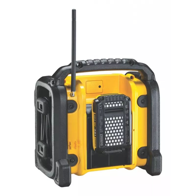 DEWALT bezdrôtové Li-Ion DAB+/FM kompaktné rádio – iba prístroj