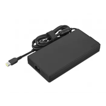 Napájací zdroj Lenovo GX21F23046 — napájací zdroj na notebook, 300 W, 100–240 V, DC/AC, čierny, AC a DC kábel, 200×100×25,4 mm, 0,18 m kábel