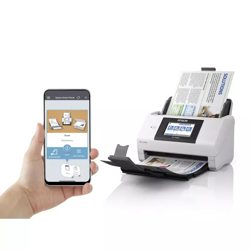 Epson WorkForce DS-790WN podávací skener 600 x 600 DPI A4 čierny, biely