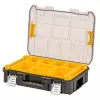Organizér DeWALT DWST82968-1 TSTAK, vodotesný a odolný voči prachu, 400×332×119 mm, čierny/oranžový