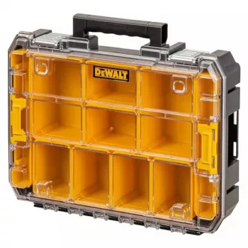Organizér na náradie DeWalt DWST82968-1, polykarbonát, 7,8 l, uzamykateľný, vodotesný, čierny
