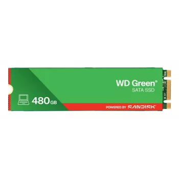 WESTERN DIGITAL SSD - WD Green - 480 GB - SATA 6 Gbit/s - M.2 2280 - MTTF 2,0 mil. hodín