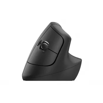 LOGITECH Lift vertikálna ergonomická myš - pravácka - bezdrôtová - grafitovo čierna