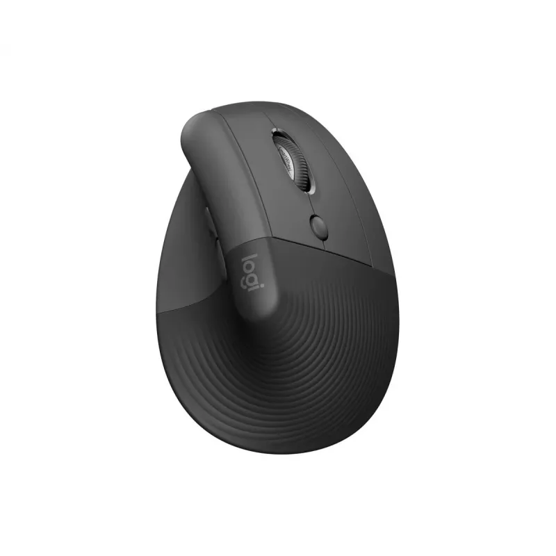 LOGITECH Lift vertikálna ergonomická myš - pravácka - bezdrôtová - grafitovo čierna