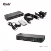 KVM prepínač CLUB3D CSV-1382 Dual HDMI 4K 60Hz USB
