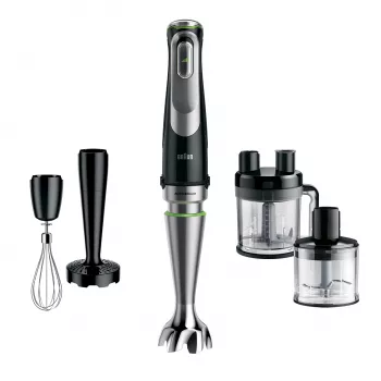 Braun MultiQuick 9 MQ 9195XLI 2 l tyčový mixér 1200 W čierna, nerezová oceľ