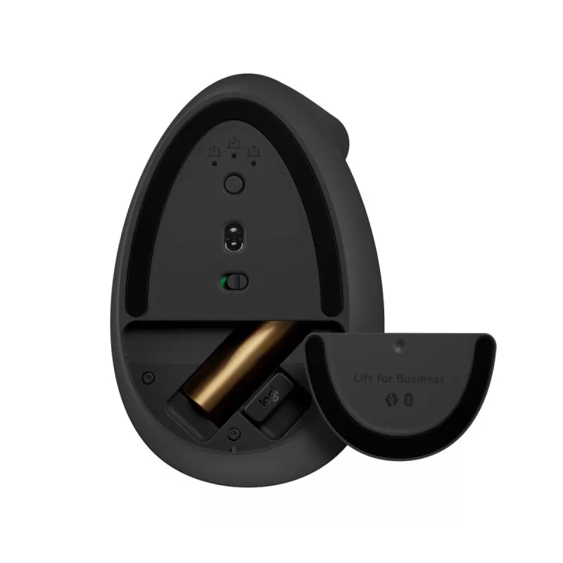LOGITECH Wireless Mouse Lift For Business pravá ruka grafitová/čierna
