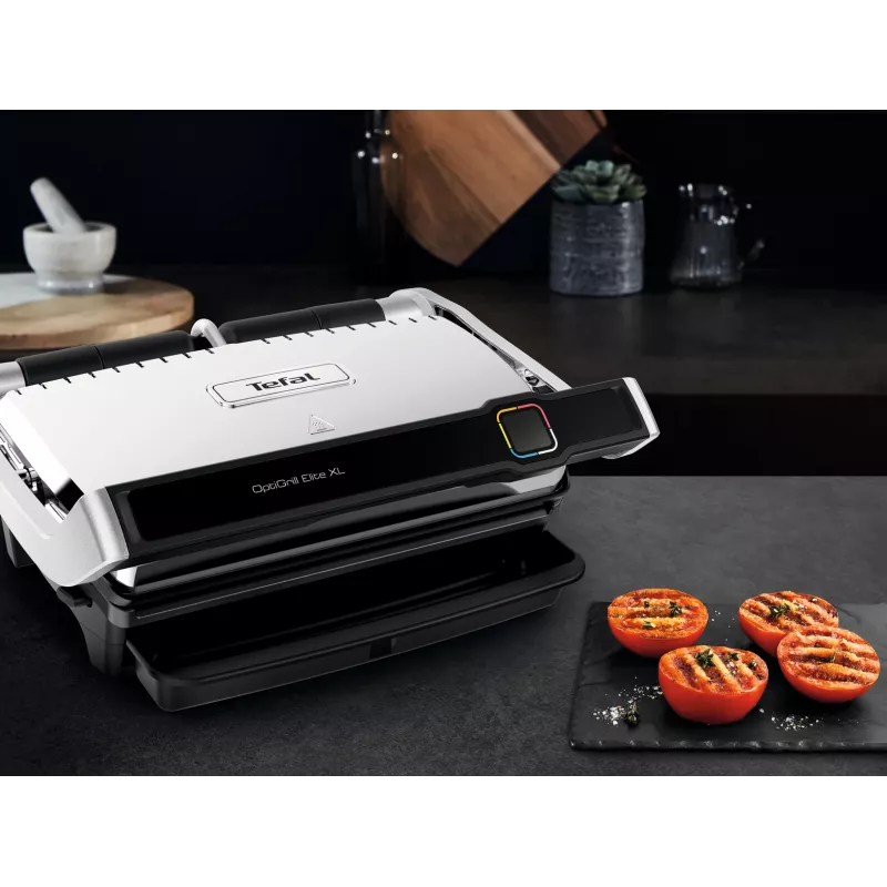Kontaktný gril Tefal OptiGrill Elite XL GC760D nerezová oceľ 2200W