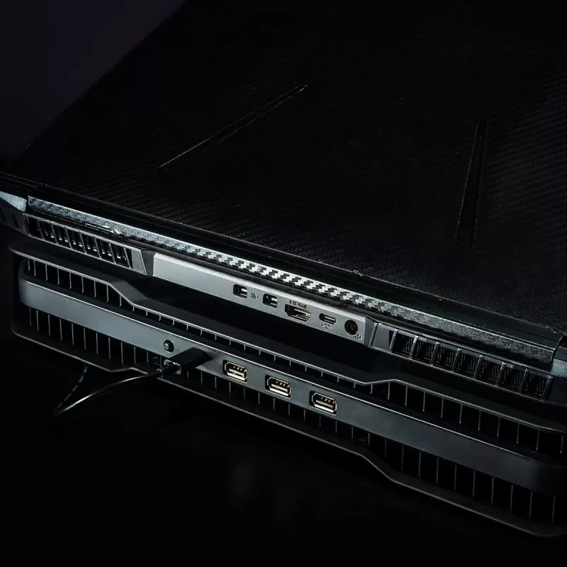 Cooler Master NotePal X150 Spectrum chladiaca podložka pod notebook do 17 palcov, so 4-portovým USB hubom
