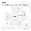 CLUB3D cestovná nabíjačka 65W GAN technológia, jeden port USB Type-C, podpora Power Delivery (PD) 3.0