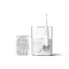 Ústna sprcha Philips Power Flosser 7000 HX3911/40, na batérie, biela, univerzálna AC nabíjačka