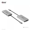 CLUB3D 4-portový USB-A hub pre USB-C – 10 Gbps rýchly prenos