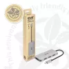 CLUB3D 4-portový USB-A hub pre USB-C – 10 Gbps rýchly prenos