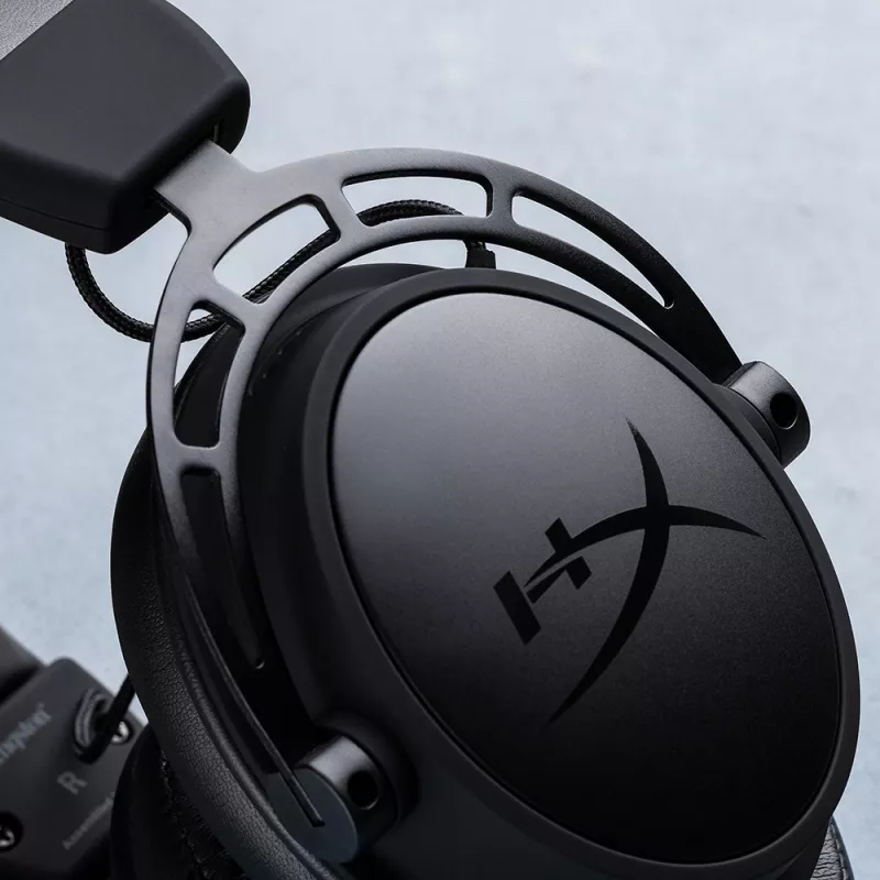 HyperX Cloud Alpha - bezdrôtový herný headset (čierno-červený)