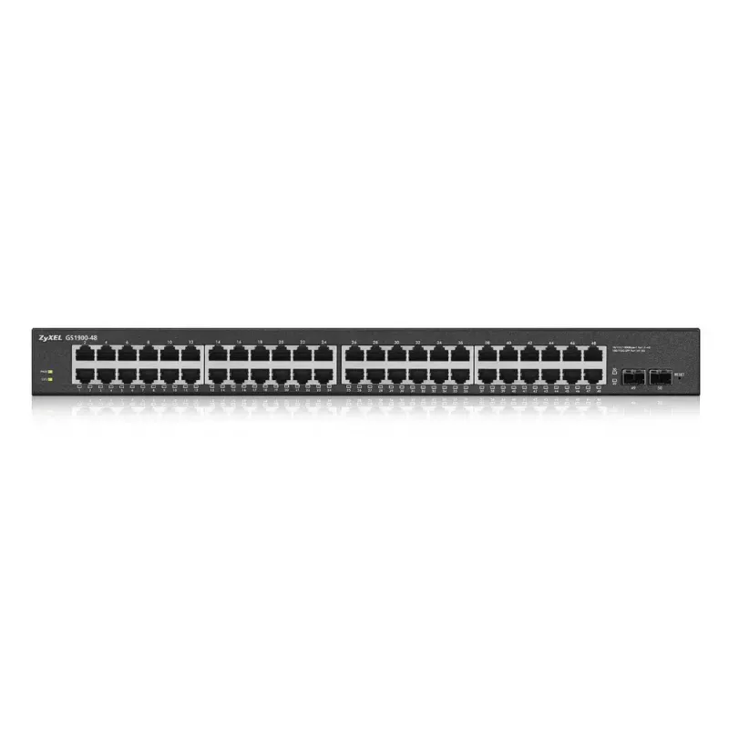 Zyxel GS1900-48-EU0102F sieťový switch L2 Gigabit Ethernet (10/100/1000) čierny