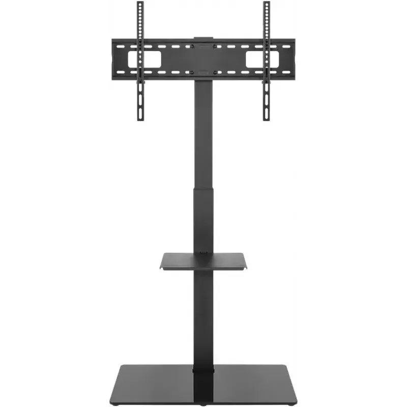 TV skrinka Goobay 58526 čierna oceľ 1 polica 650x400x1458 mm