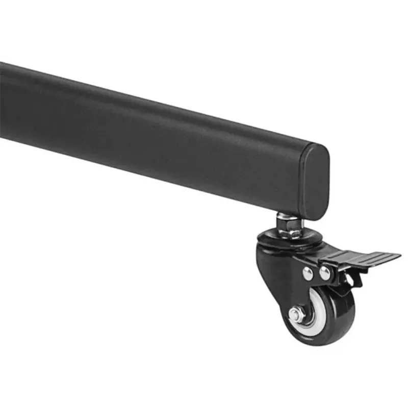 Multimediálny stojan Goobay 59507 čierny oceľ výška 1540 mm