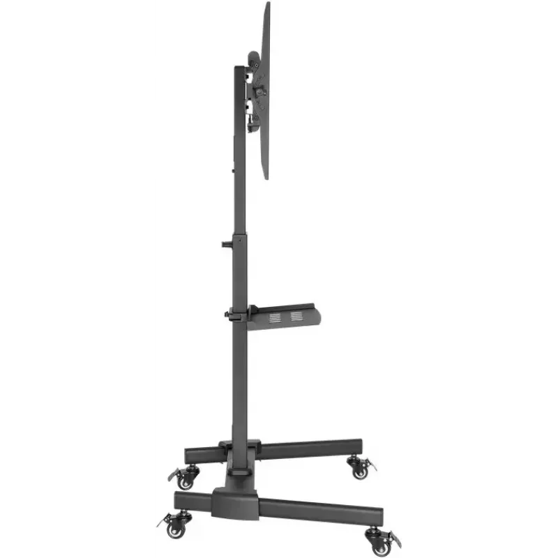 Multimediálny stojan Goobay 59507 čierny oceľ výška 1540 mm