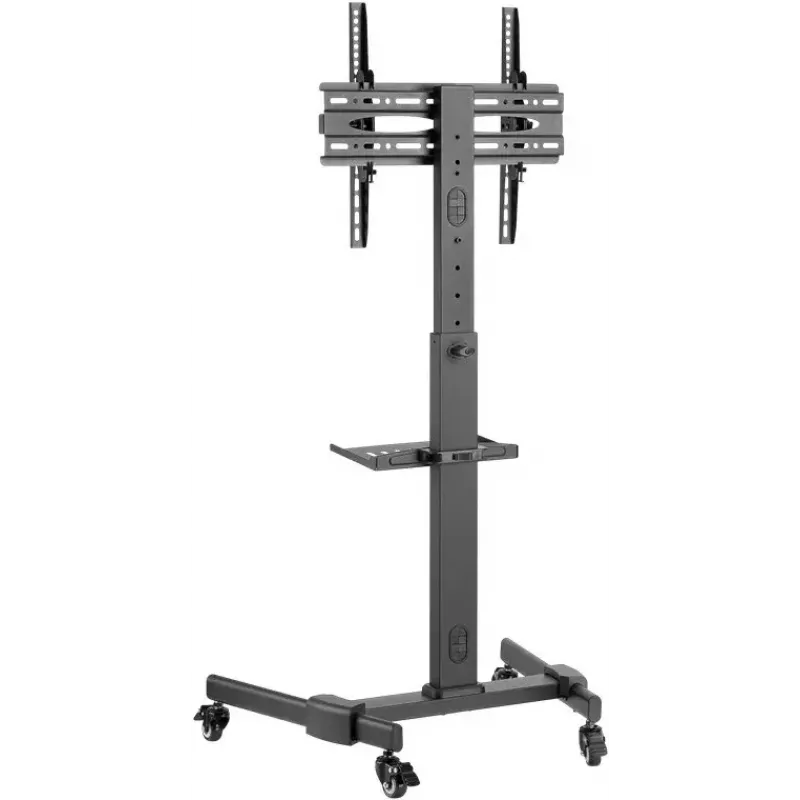 Multimediálny stojan Goobay 59507 čierny oceľ výška 1540 mm