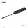 CLUB3D USB Gen1 Type-C, 6-in-1 hub s HDMI 8K30Hz, 2xUSB Type-A, RJ45 a 2xUSB Type-C, dátové a PD nabíjanie 100 Watt