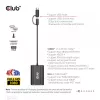 CLUB3D USB Gen1 Type-C/-A na Dual HDMI (4K/30Hz) / VGA (1080/60Hz)