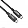 CLUB3D USB4 Gen2x2 Type-C obojsmerný kábel 4K60Hz, dáta 20Gbps, PD 240W(48V/5A) EPR M/M 2m