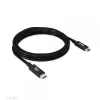 CLUB3D USB4 Gen2x2 Type-C obojsmerný kábel 4K60Hz, dáta 20Gbps, PD 240W(48V/5A) EPR M/M 2m