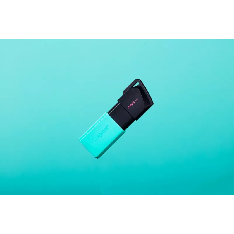 Kingston Technology DataTraveler 256GB USB3.2 Gen1 Exodia M (čierna + tyrkysová)