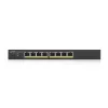 Zyxel GS1900-8HP v3 PoE Managed L2 Gigabit Ethernet (10/100/1000) Power over Ethernet (PoE) čierny