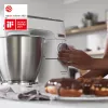 Kenwood Titanium Chef Baker XL kuchynský robot 1200 W 7 L biely s integrovanou váhou