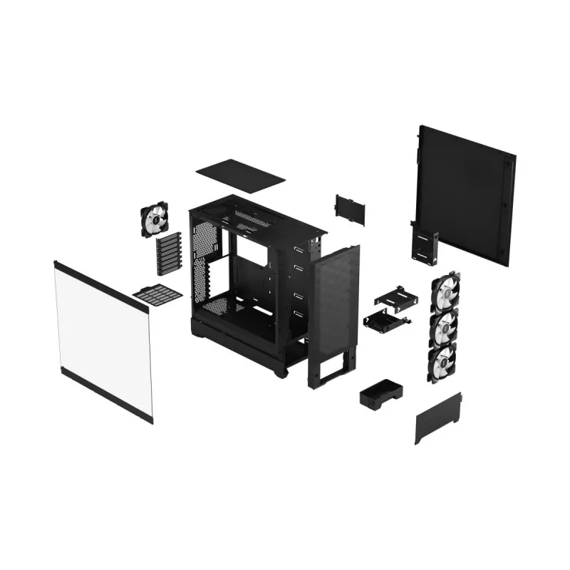 FRACTAL DESIGN Fractal Design Pop Xl Air RGB čierna Tg číry tón