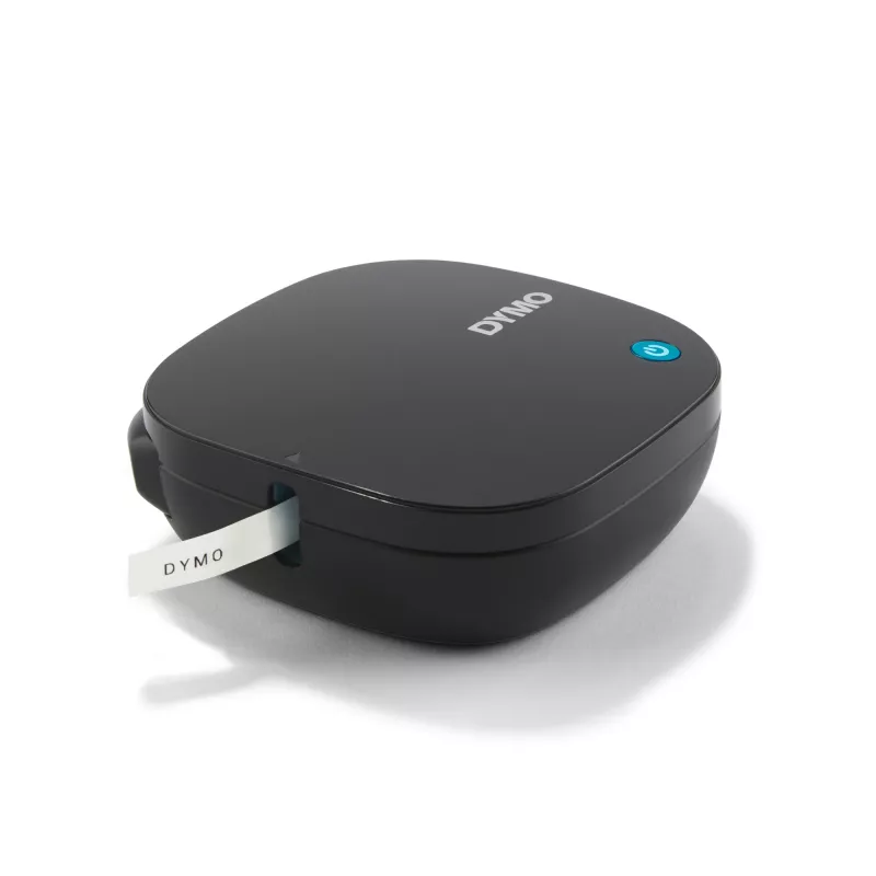 DYMO LetraTag 200B Bluetooth tlačiareň etikiet | Kompaktná tlačiareň etikiet | Pripája sa cez bezdrôtovú Bluetooth technológiu k iOS a Android | Obsahuje 1 bielu papierovú etiketovú pásku | čierna