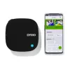 DYMO LetraTag 200B Bluetooth tlačiareň etikiet | Kompaktná tlačiareň etikiet | Pripája sa cez bezdrôtovú Bluetooth technológiu k iOS a Android | Obsahuje 1 bielu papierovú etiketovú pásku | čierna