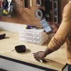 DYMO LetraTag 200B Bluetooth tlačiareň etikiet | Kompaktná tlačiareň etikiet | Pripája sa cez bezdrôtovú Bluetooth technológiu k iOS a Android | Obsahuje 1 bielu papierovú etiketovú pásku | čierna