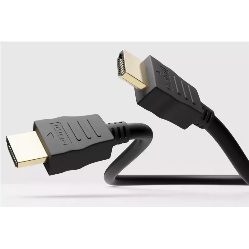 Goobay HDMI kábel 0,5 m Type-A Standard čierny 18 Gbit/s