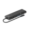 CLUB3D USB Gen 1 Type-C 8-in-1 MST Dual 4K60Hz Display cestovný dock